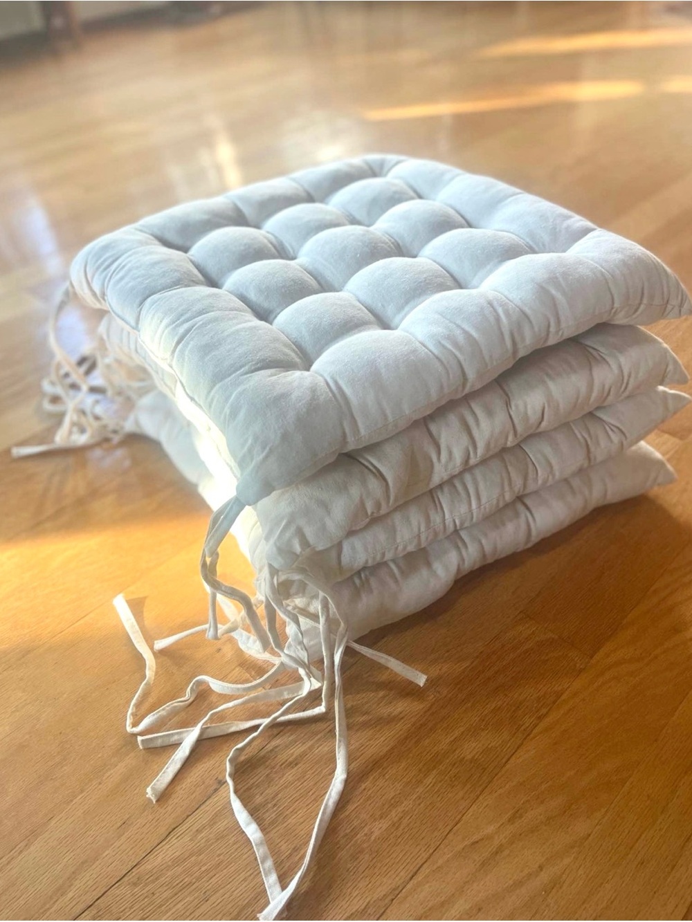 100% Linen Chair Cushions